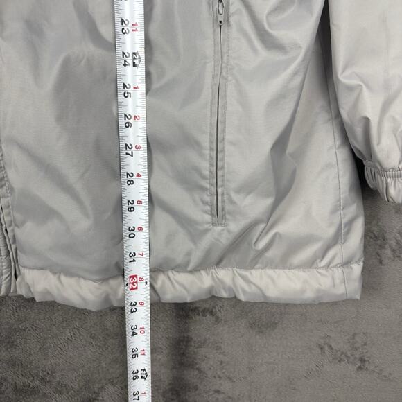 Vintage Nike Full Zip Reversible Hooded Coat Jacket Mens Extra Large XL Gray - Picture 10 of 10